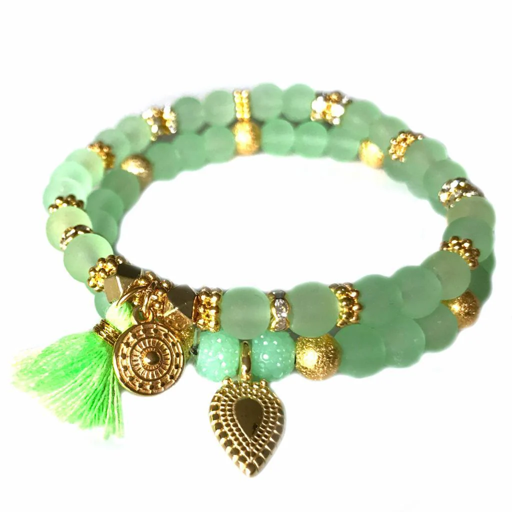 Ibiza armbanden Complete set Neon - 10 armbanden - Image 10