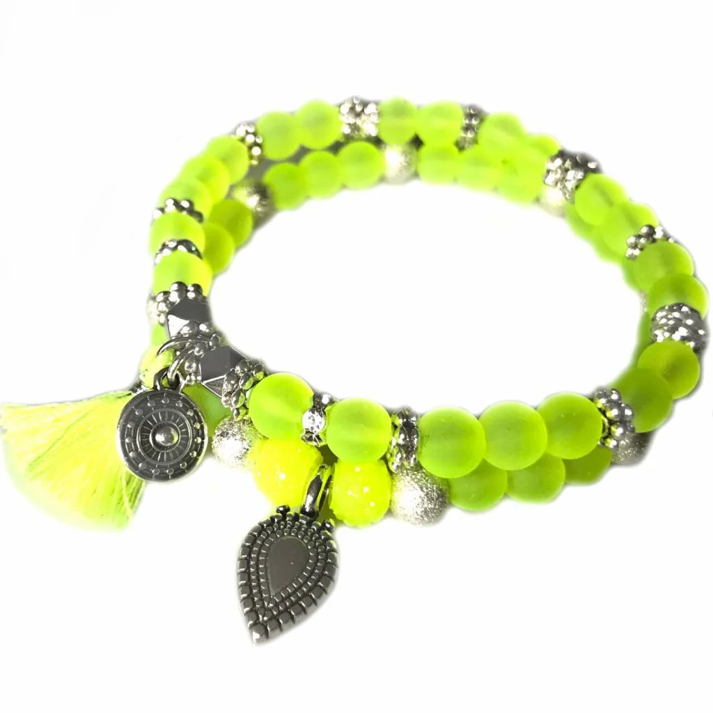 Ibiza armbanden Complete set Neon - 10 armbanden - Image 9