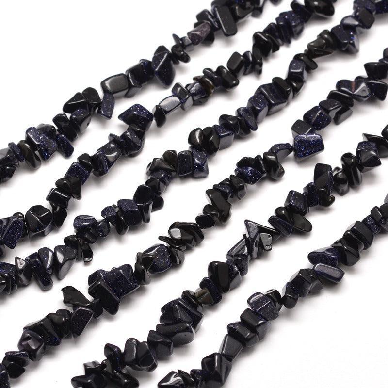 Natuursteen chips Blue Goldstone 5mm - ± 20cm