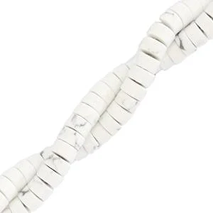 Natuursteen disc rond plat Marble white 4mm - 5 stuks