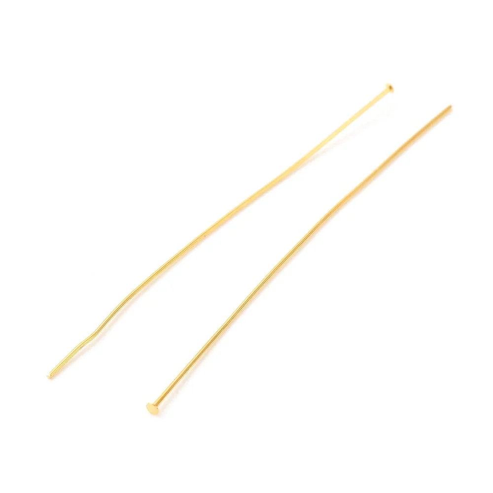 Nietstiften 18k Gold plated 51x0.5mm - 12 stuks - Image 2
