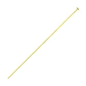 Nietstiften goud 18k Stainless steel 25x0.7mm - 8 stuks