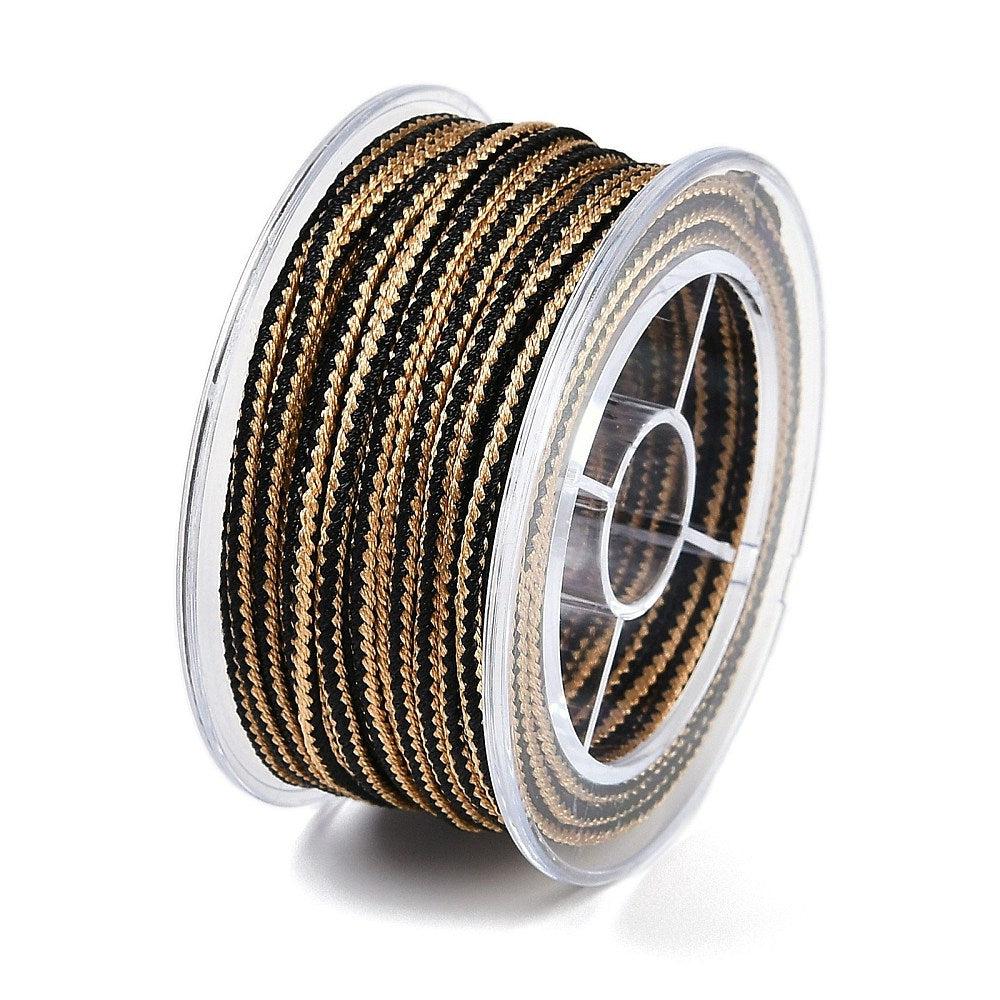 Nylon koord braided goldenrod 1,5mm- per meter - Image 2