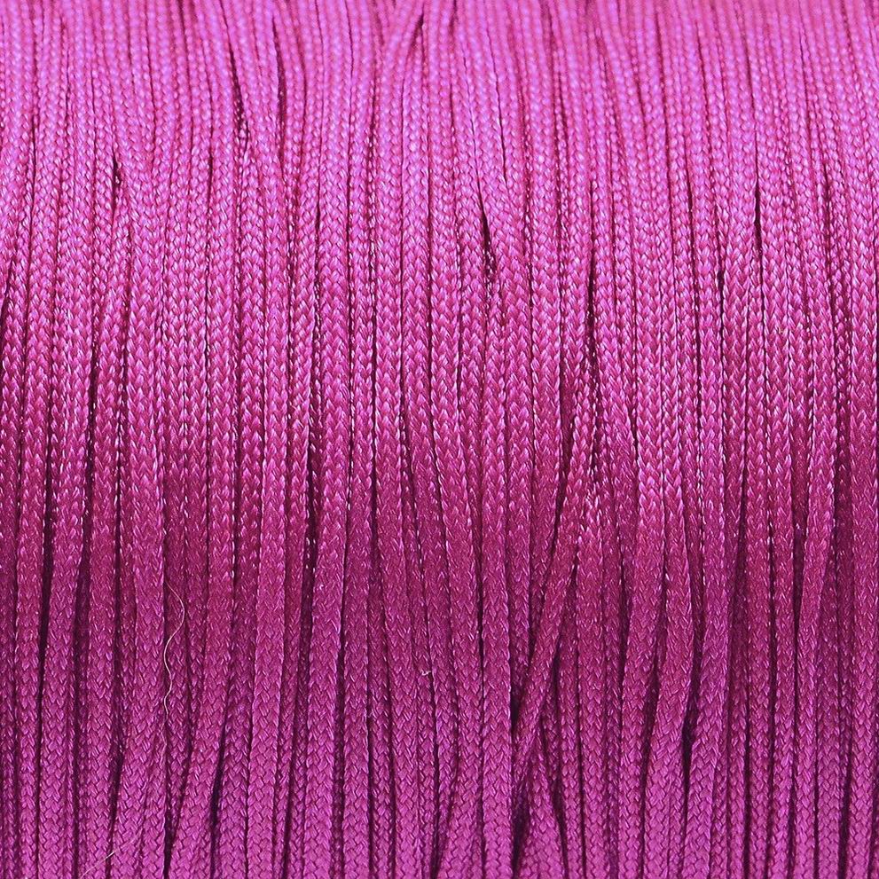 Nylon koord Camellia Roze 1mm - per 5 meter