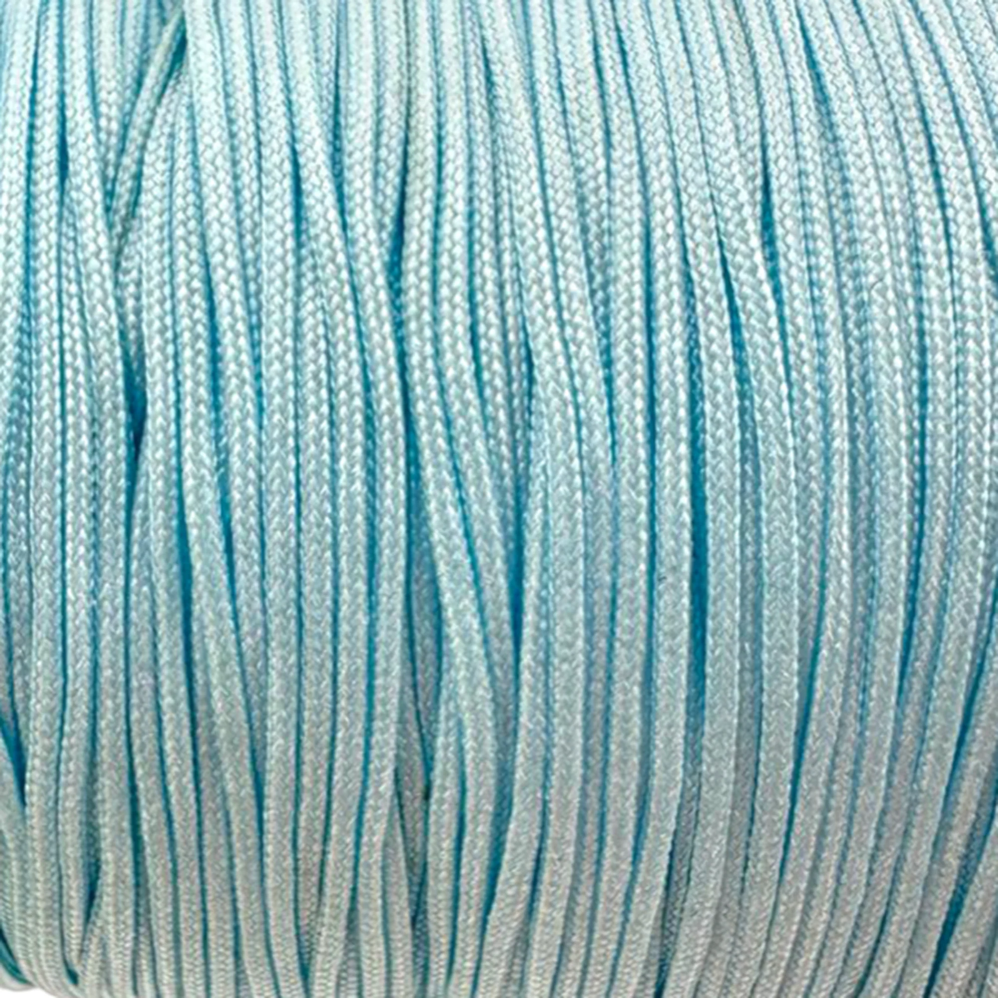 Nylon koord licht aqua blauw 0,8mm - 5 meter