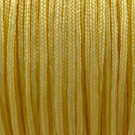 Nylon koord licht geel 0.8mm - 5 meter