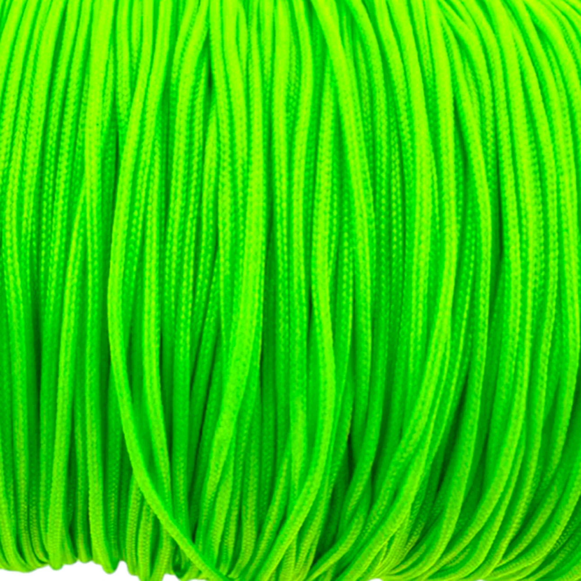 Nylon koord neon groen 0,8mm - 5 meter