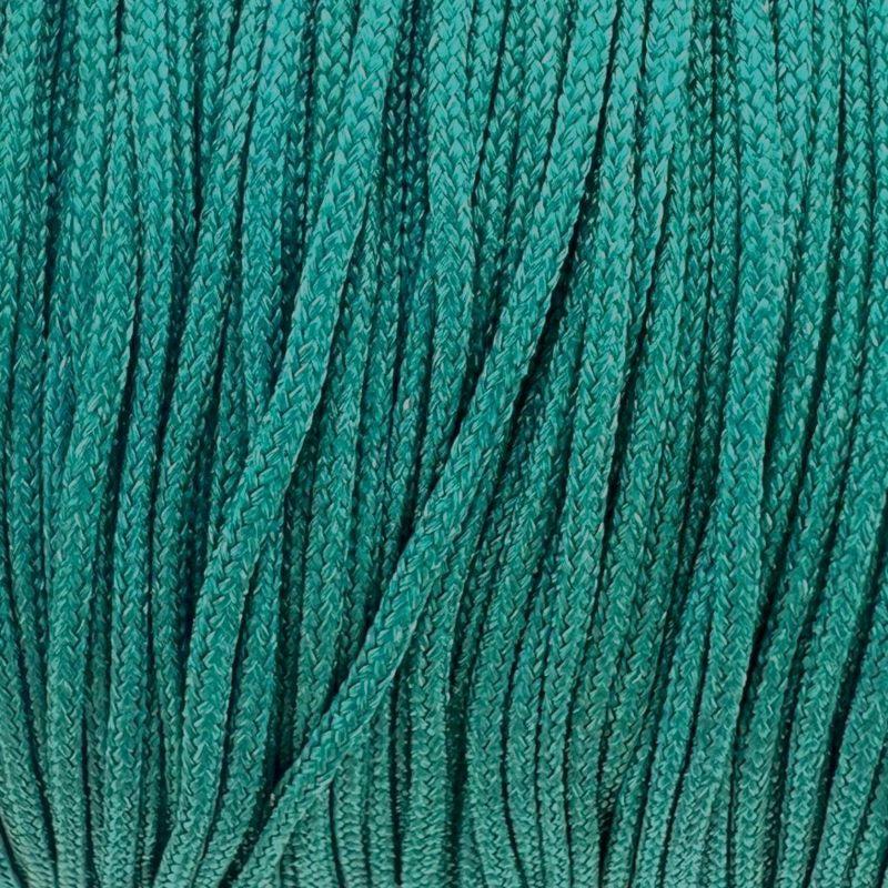 Nylon koord ocean blauw 1mm - 5 meter