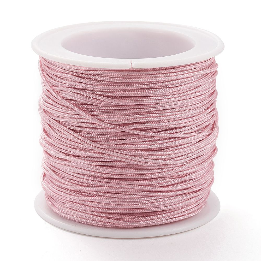 Nylon koord pearl pink 0.8mm - vanaf 5 meter - Image 2