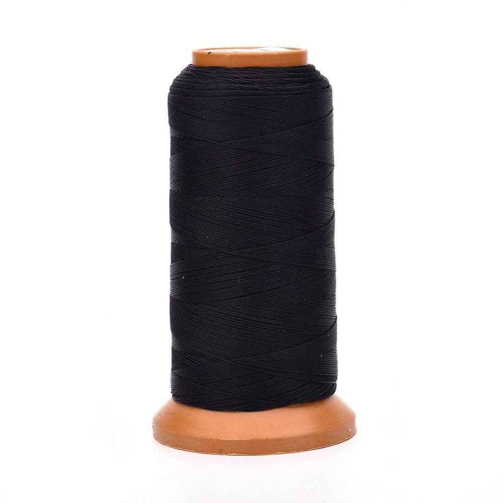 Nylon koord Zwart 0,2mm - per rol