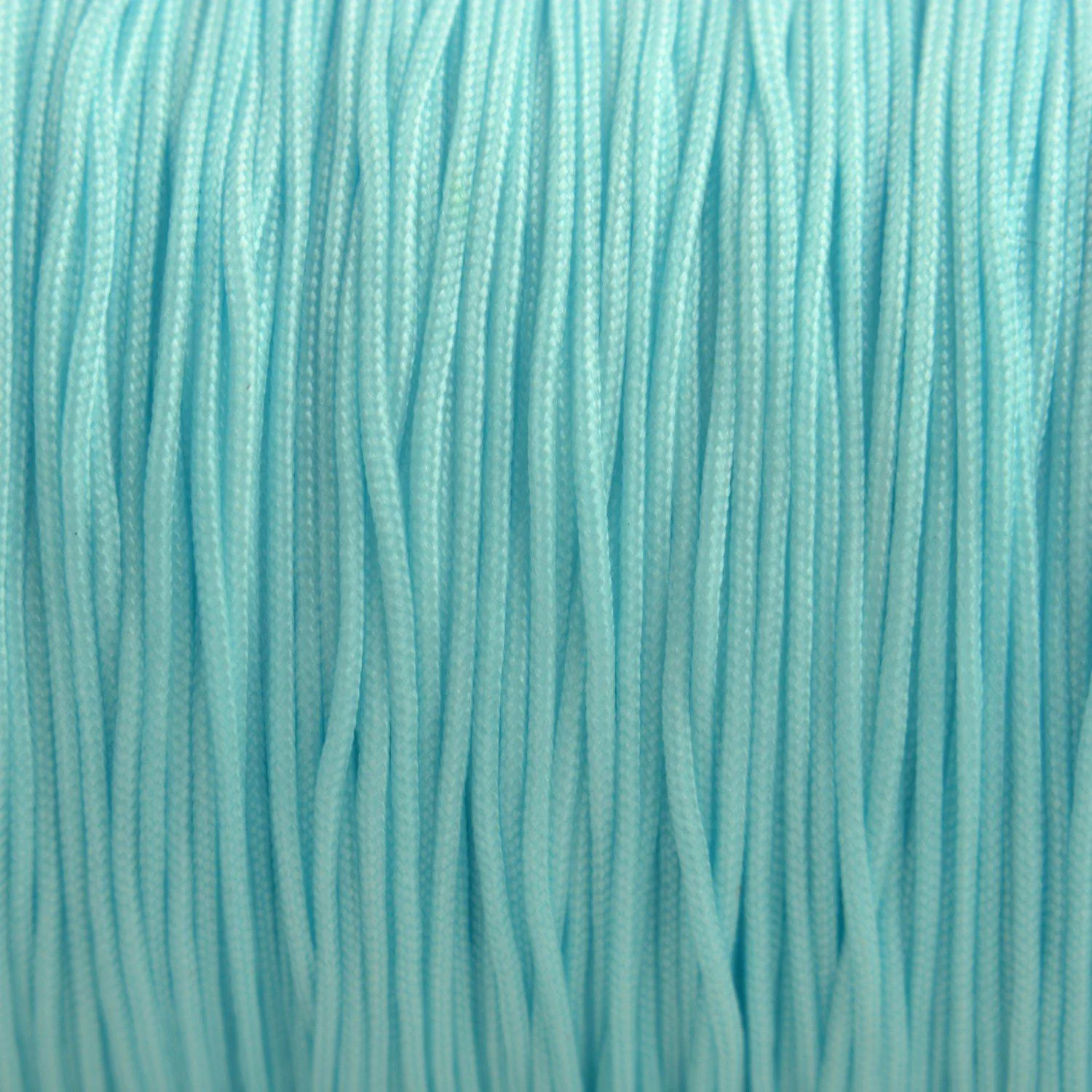 Nylon rattail koord licht aqua 0.5mm - 5 meter