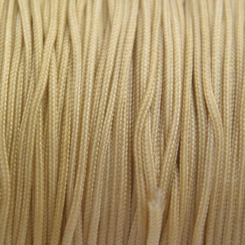 Nylon rattail koord zand 0.8mm - vanaf 5 meter