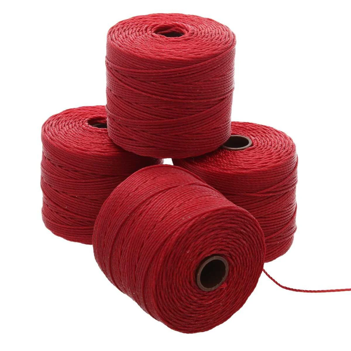 Nylon S-Lon draad Red Tex210 0,5mm - 70 meter