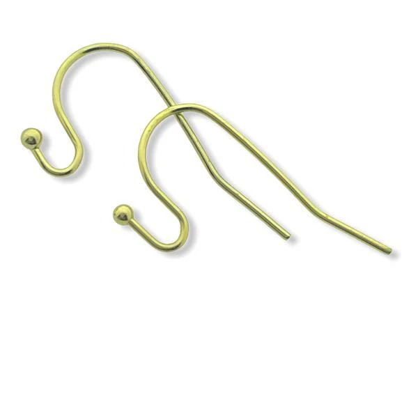 Oorhangers Goud RVS 20x12mm - 1 paar