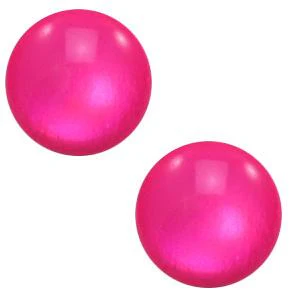 Polaris cabochon soft tone shiny Magenta purple 7mm