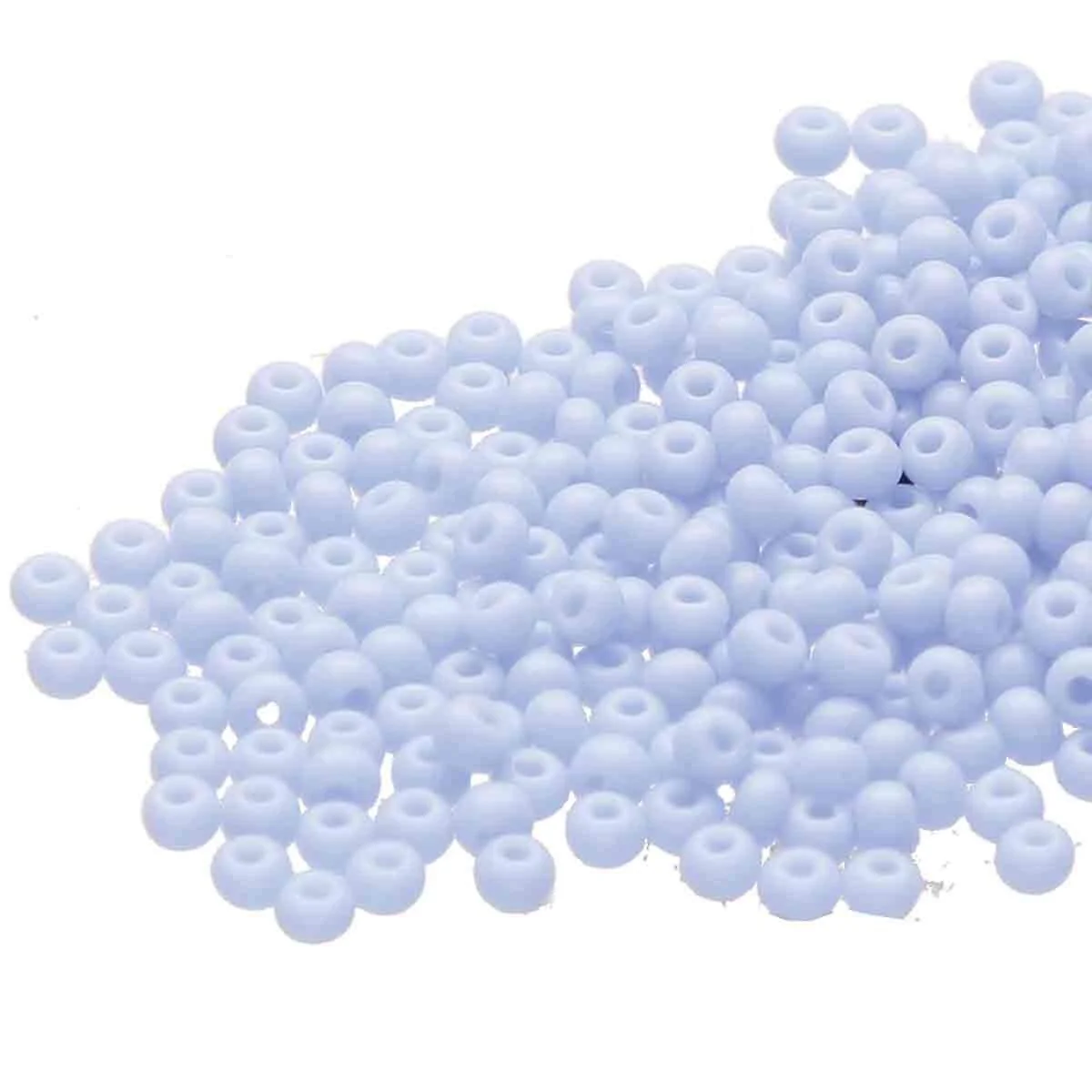 Preciosa rocailles glas 6/0 powder blue (4,3mm) - 10 gram