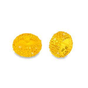Sparkling Beads rondel 10mm Oranje - per stuk