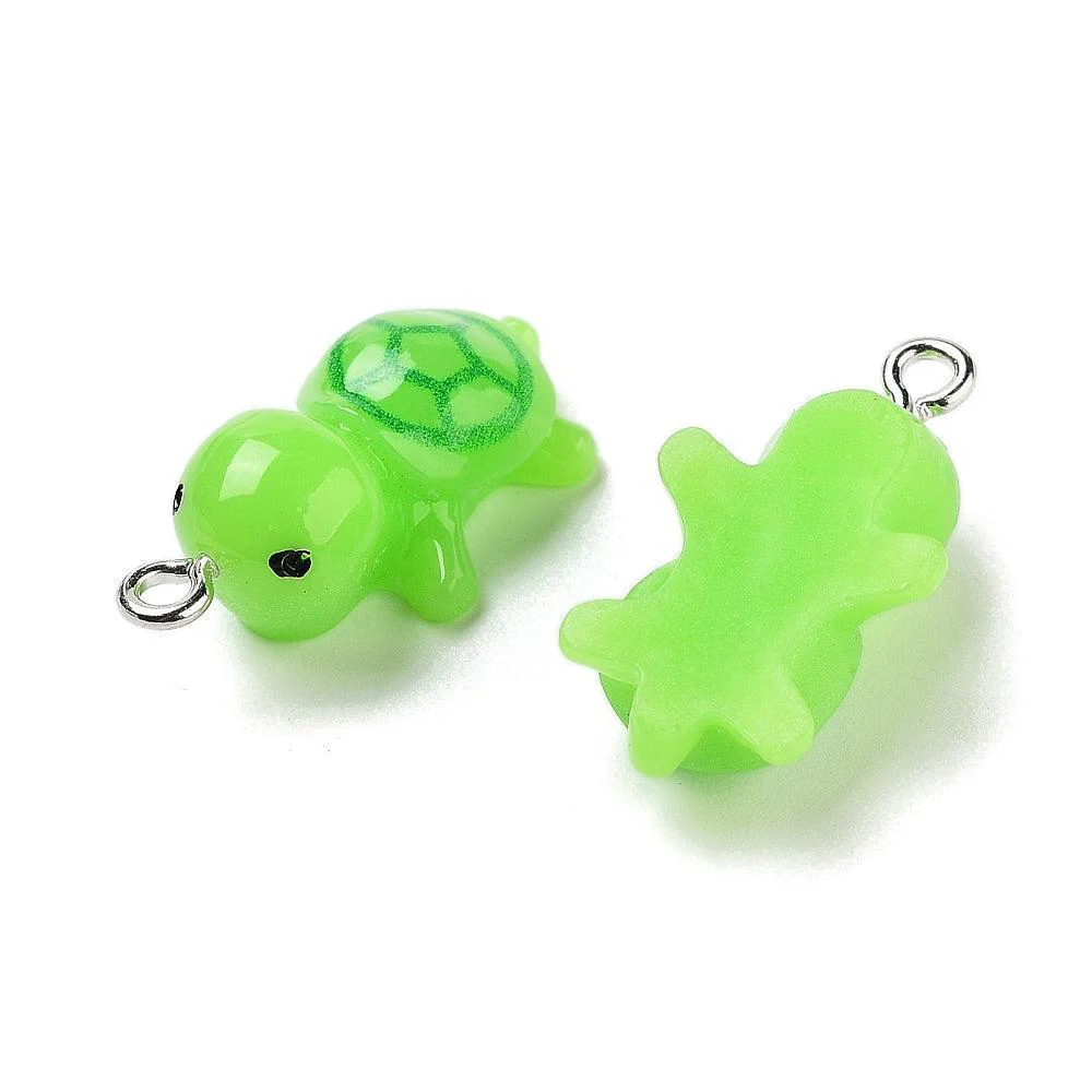 Resin Schildpad Hanger - per stuk - Image 2
