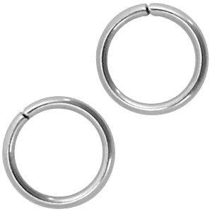 Ringetjes RVS 4x0,6mm - ±50 stuks