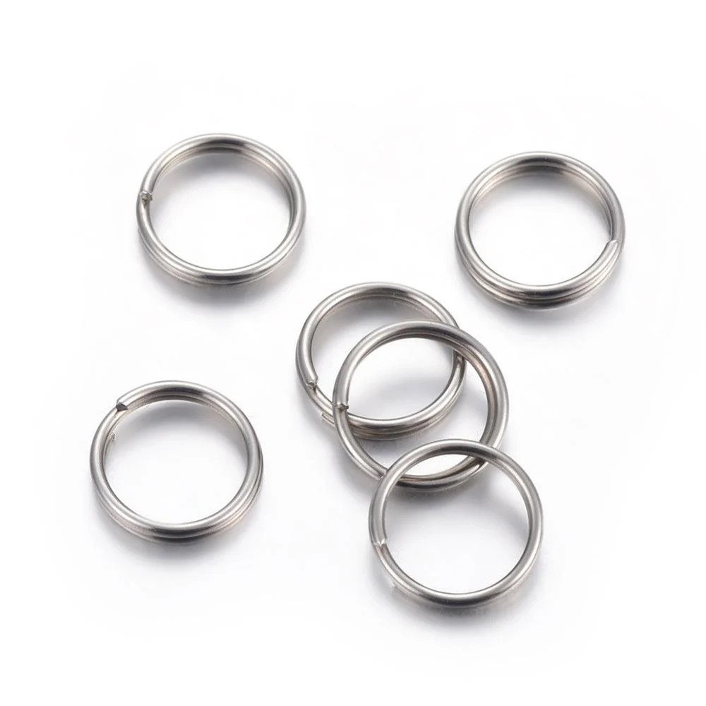 Ringetjes RVS 4.5x1mm - 90 stuks