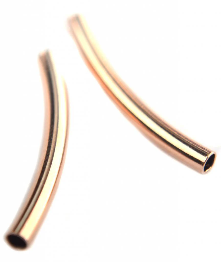 Buisje Ø2.5mm Rosegoud DQ