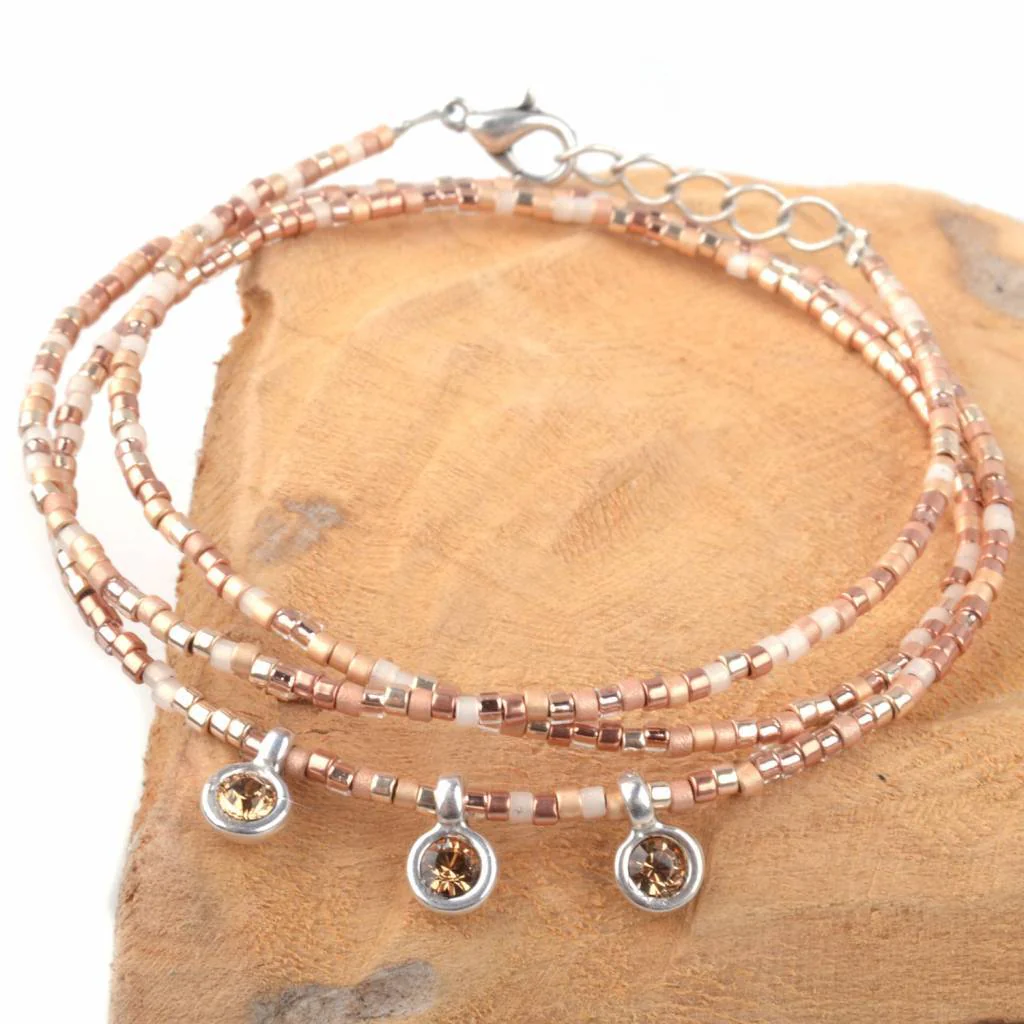 Miyuki mini rosegold DIY pakket - Image 2