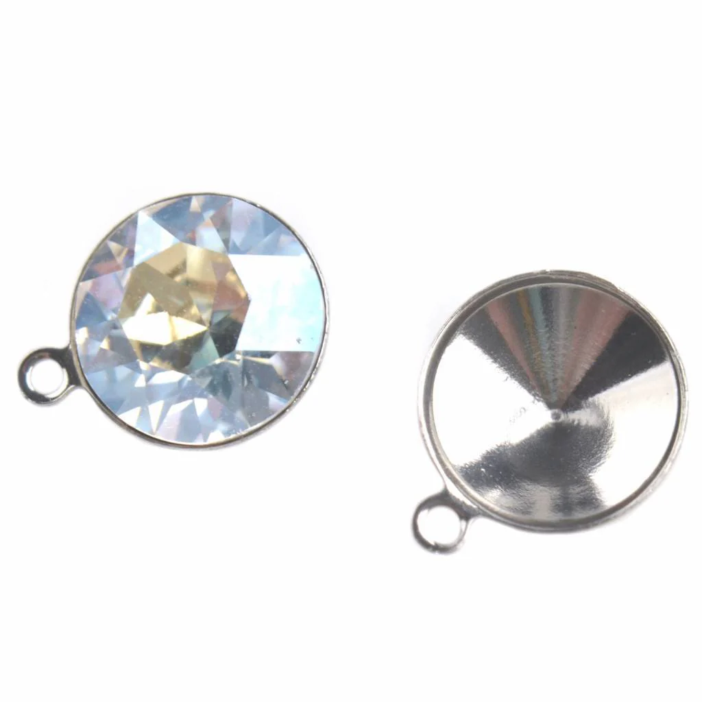 Setting voor swarovski SS39 RVS 11x8.5mm