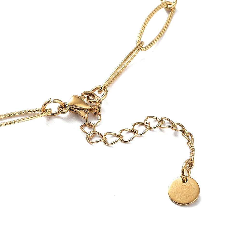 Schakelketting Stainless Steel #3 Ovaal 42-48cm - Image 3