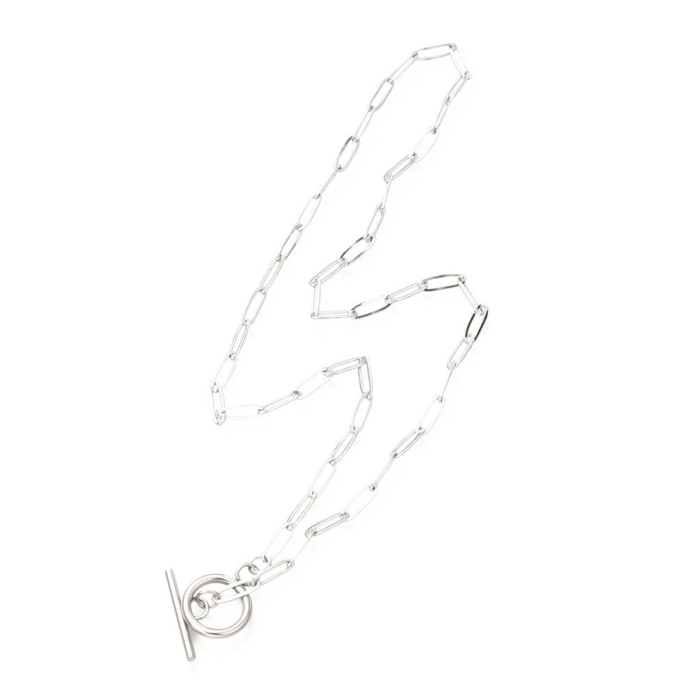 Schakelketting Stainless Steel boeisluiting 45cm