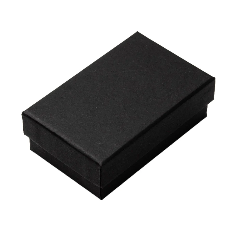 Sieradendoosje Kraft zwart 8x5x3cm - Image 2