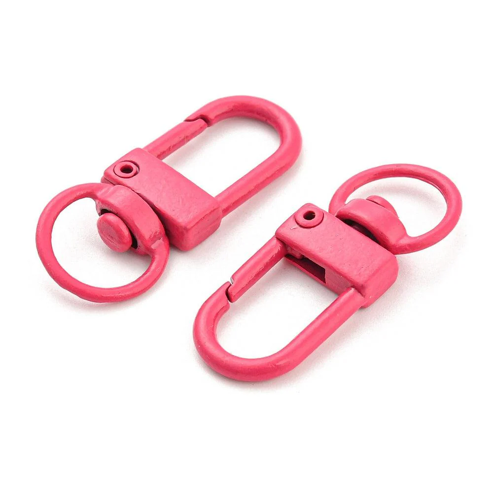 Sleutelhanger haak Roze 34mm - per stuk