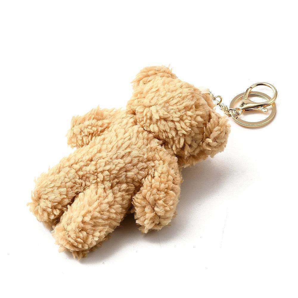 Sleutelhanger teddybeer goud 20cm- per stuk - Image 2
