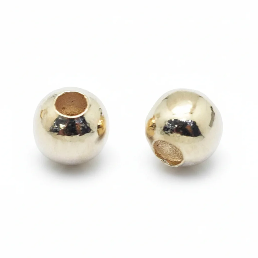 Spacer kraal 18k goldplated 2,5mm - 50 stuks - Image 2