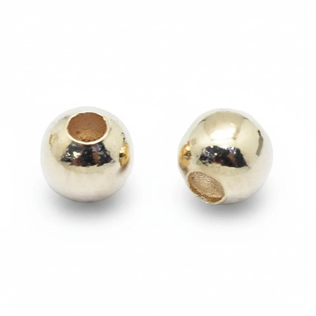 Spacer kraal 18k goldplated 2mm - 50 stuks - Image 2
