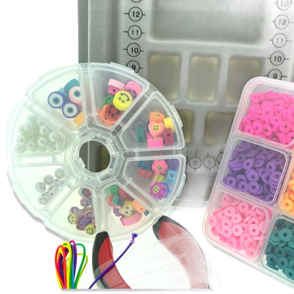Starters set met kralenbord, discs, fimo en meer - Image 3