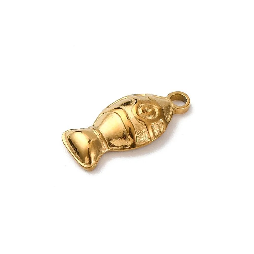 Bedel Vis RVS Goudkleur 18,5mm – per stuk - Image 2