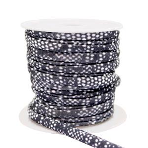 Stitched elastisch lint snake Black-white - 30cm - Image 2