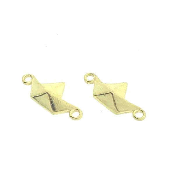 Tussenzetsel Origami Goud 24kr DQ 19mm - Image 2