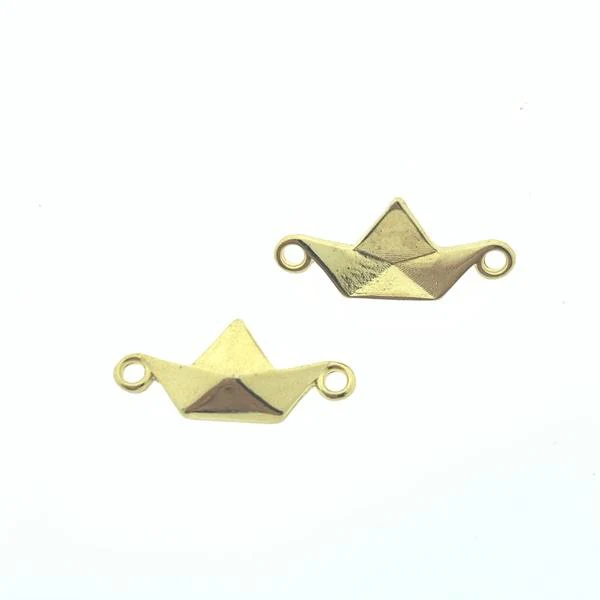 Tussenzetsel Origami Goud 24kr DQ 19mm - Image 3