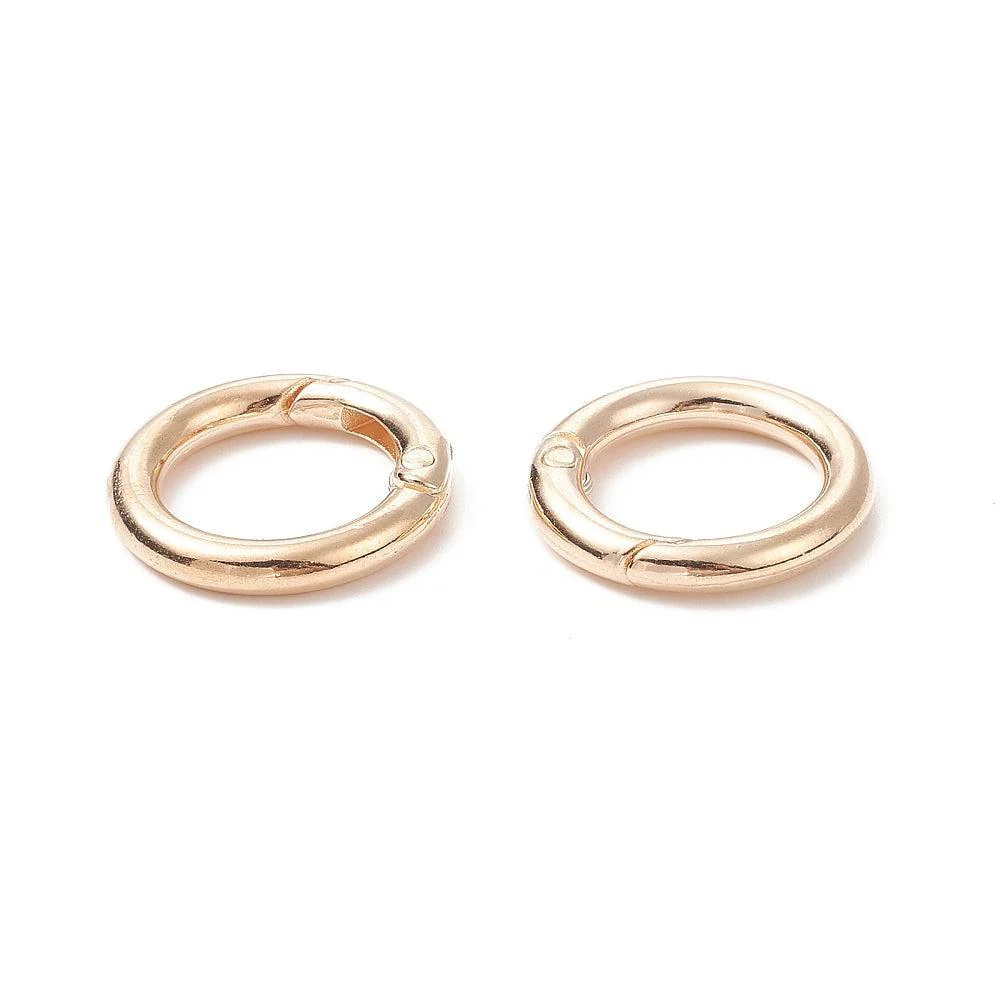 Veerring O-Ring Alloy Licht Goud 25mm - per stuk - Image 2