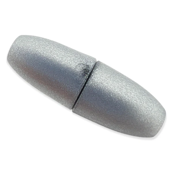 Veiligheidssluiting grijs 24x9mm per stuk