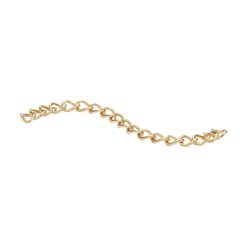 Verlengketting Goud Stainless steel 50x3mm - 5 stuks - Image 2
