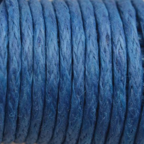 Waxkoord Lucht blauw 1mm - 6 meter