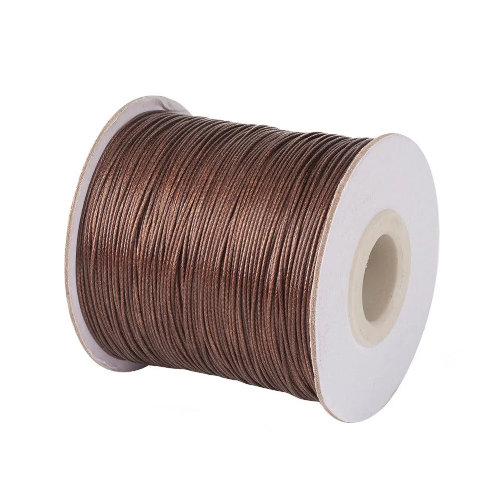Waxkoord shiny Camel 0,9mm - 5 meter - Image 2