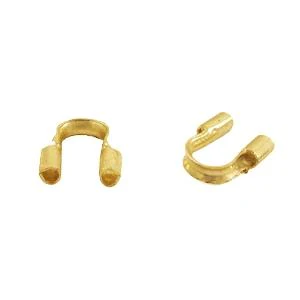 Wire guardians 24k Goud 4x4,5x0,5mm - 10 stuks
