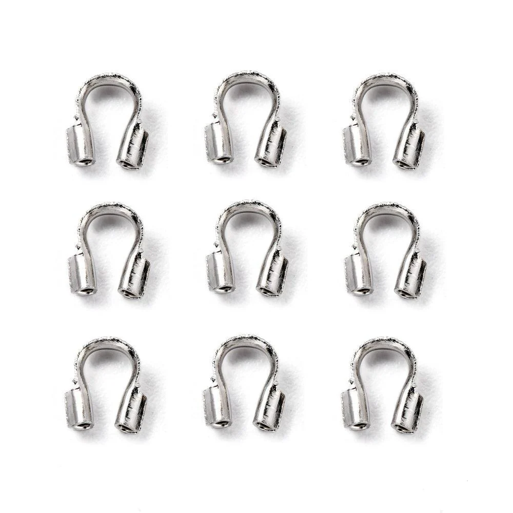 Wire guardians Zilverkleurig 5x4x1mm - ±40 stuks - Image 2