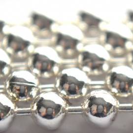 Ballchain licht zilver DQ 2.0mm