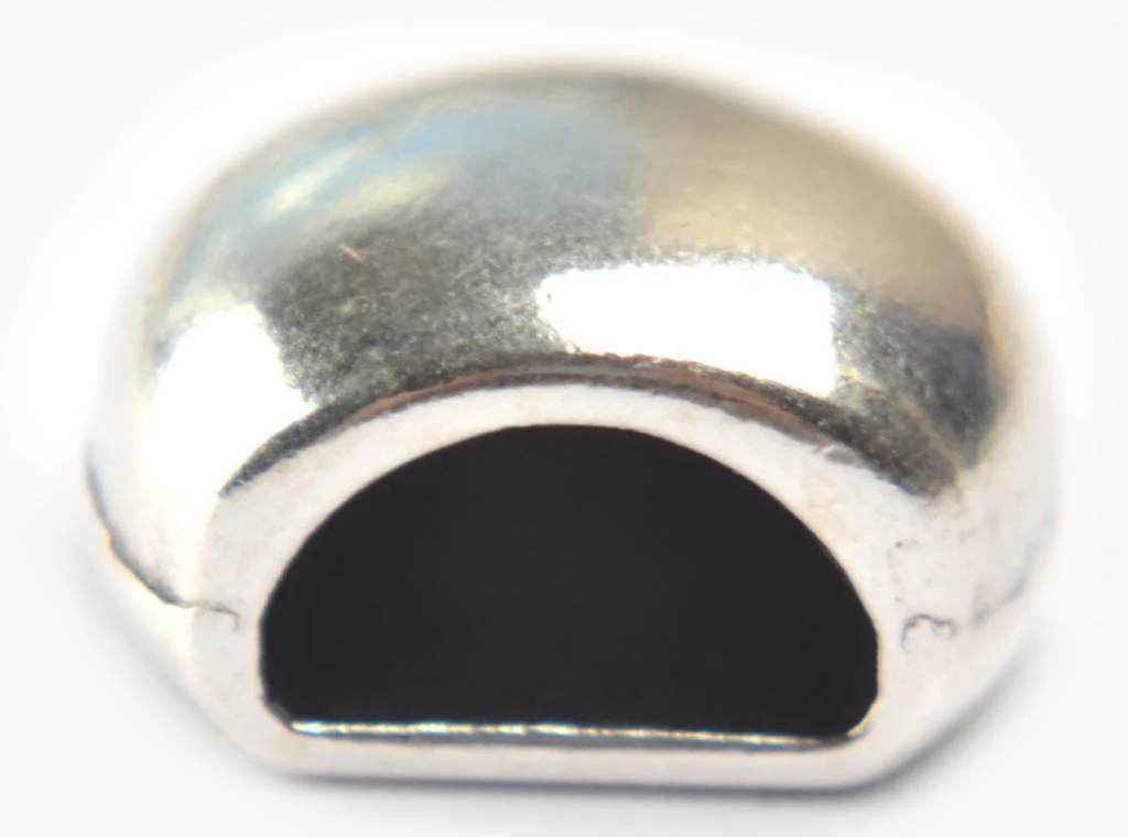 Eindkap Ø10x5mm zilver DQ
