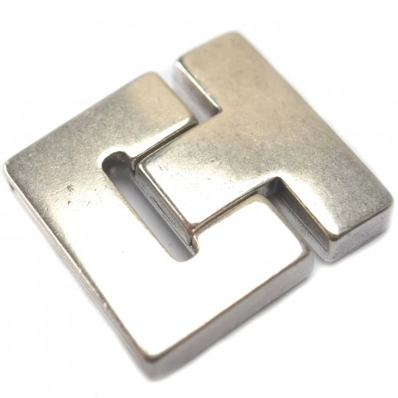 Magneetsluiting Ø38x5mm Zilver DQ 41x36mm