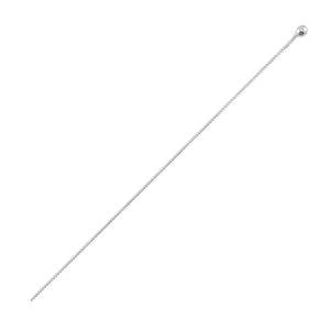 Nietstiften bolletje Zilver DQ 50mm - 10 stuks